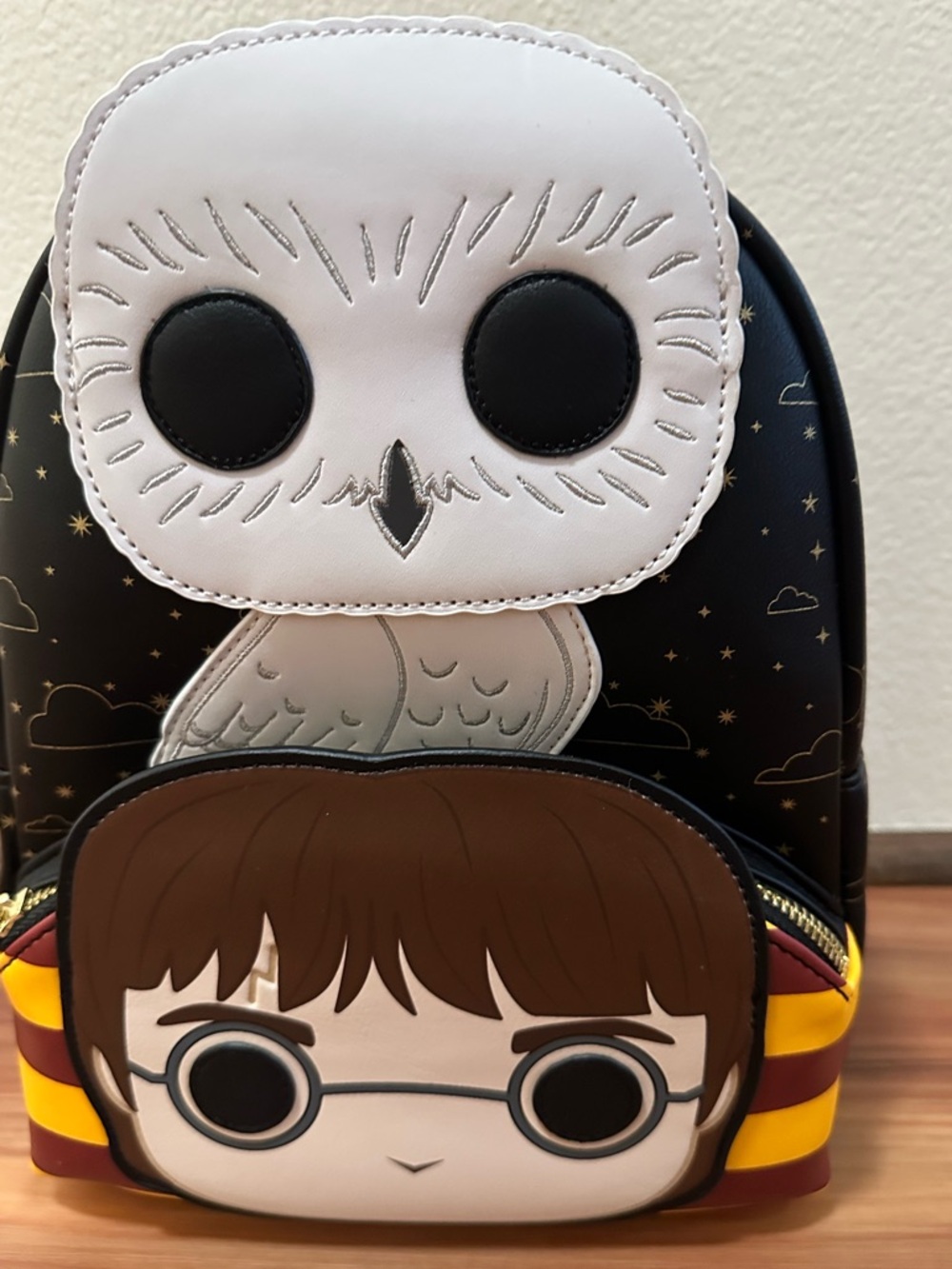 NWT Loungefly Funkpop Harry Potter Hedwig backpack - Picture 2 of 4